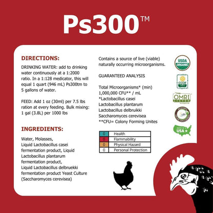 Ps300™ Direct-Fed Microbial Probiotic