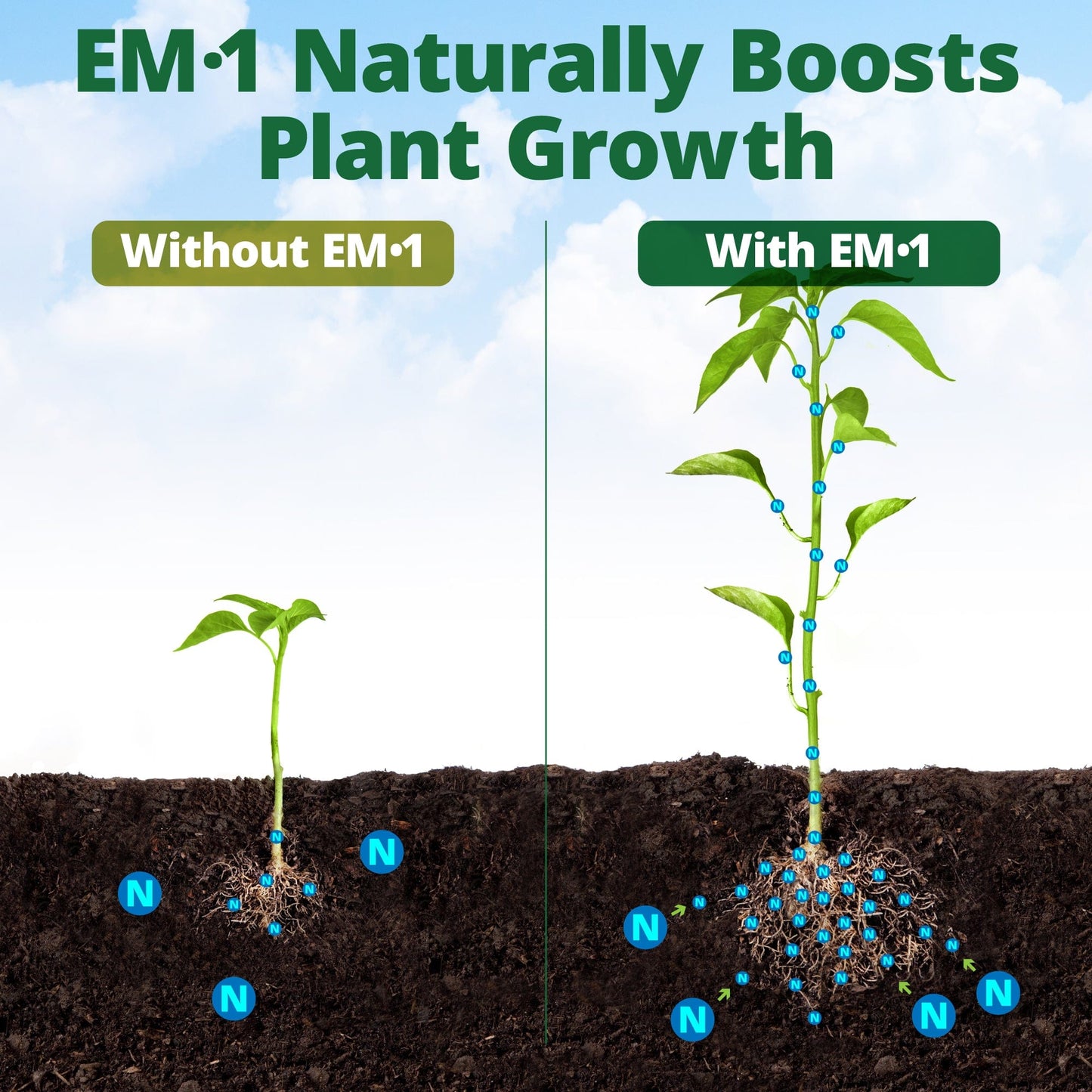 EM-1 Microbial Inoculant Soil Amendment (Case)