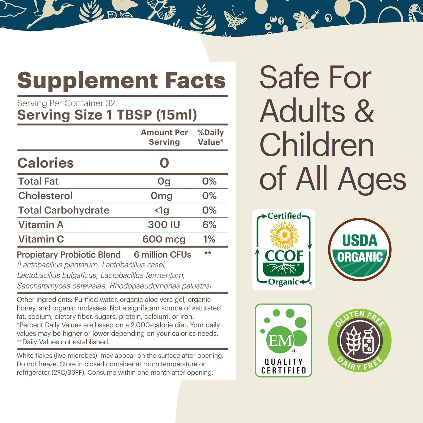 PRO EM-1 Liquid Probiotic Supplement (Case)